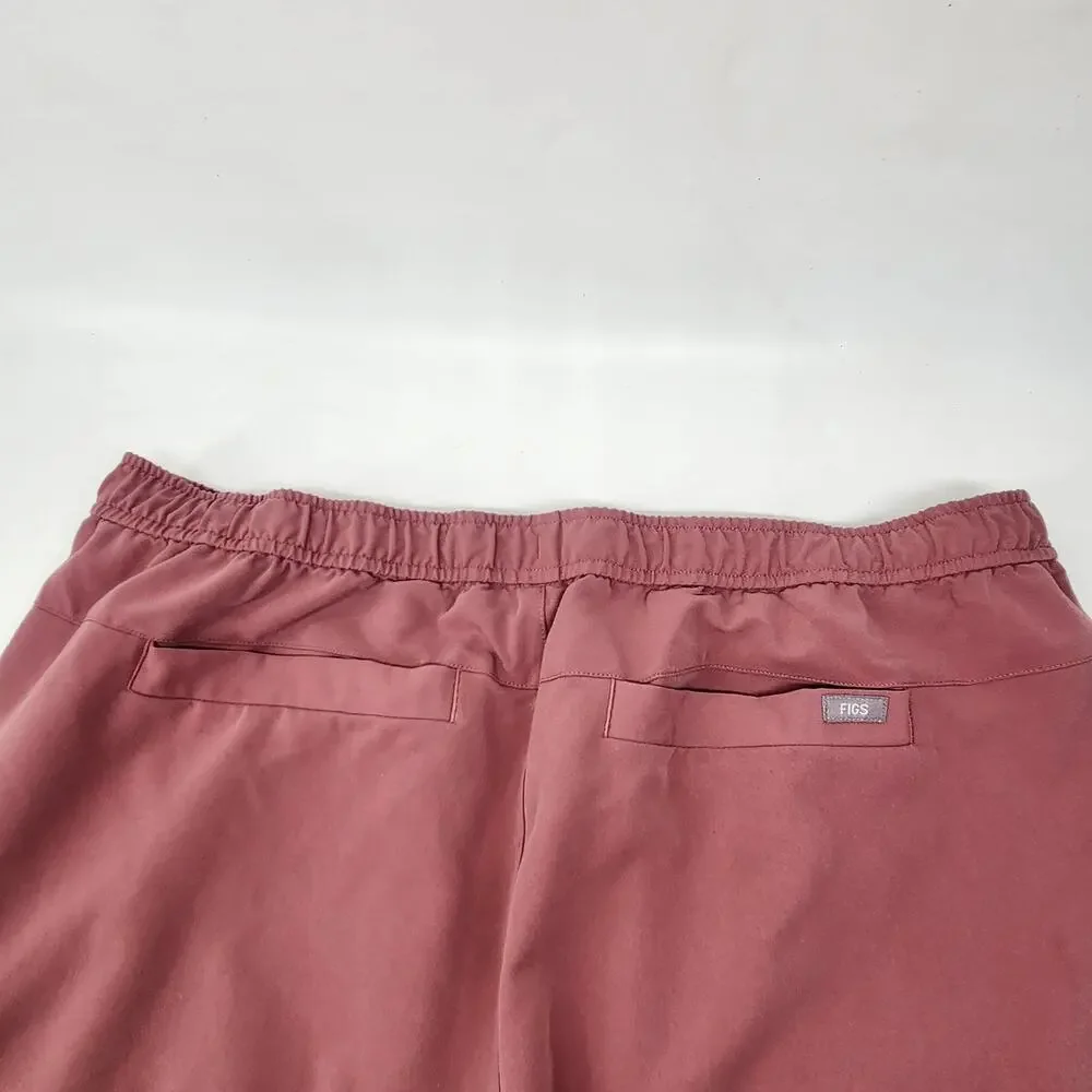 Figs Technical Collection Tansen Jogger Mens 3XL Mauve Medical Scrub Pants